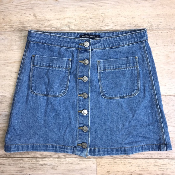 Brandy Melville Dresses & Skirts - Brandy Melville Denim Skirt